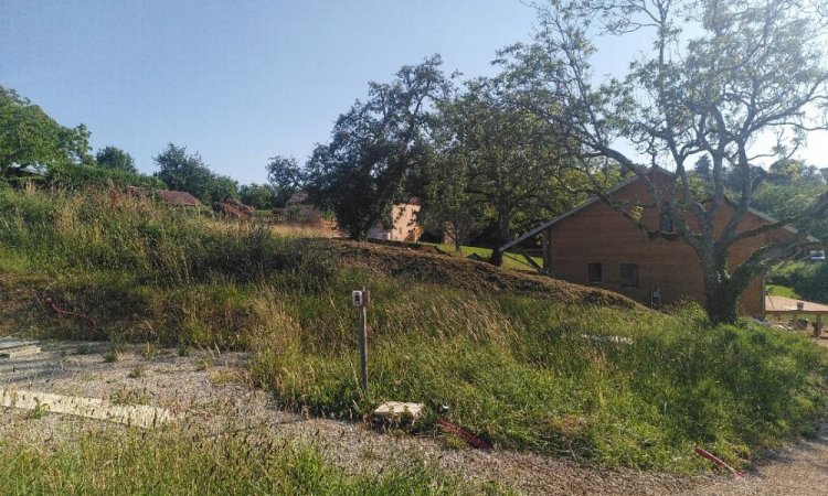 Chemins chalet et bain nordique Le Jardin de Lyno, Dordogne